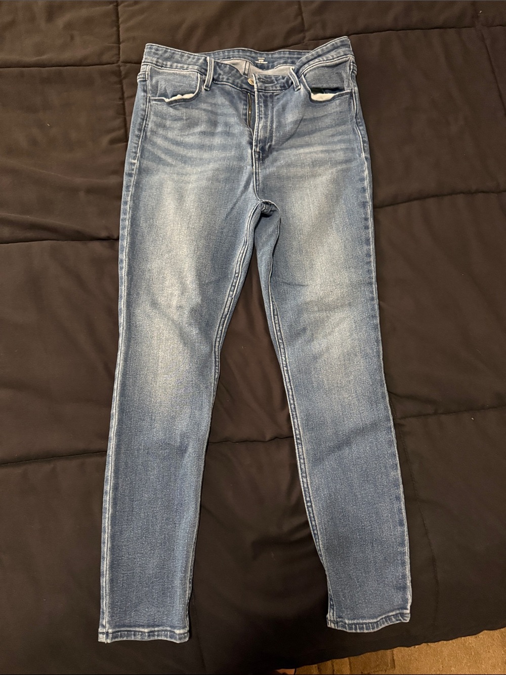 Women’s old navy short high rise wow super skinny jeans size 12